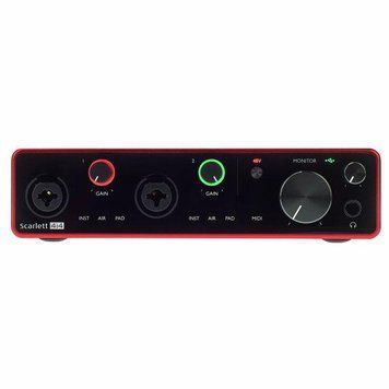 USB аудиоинтерфейс Focusrite Scarlett 4i4 3rd Gen 10480 фото