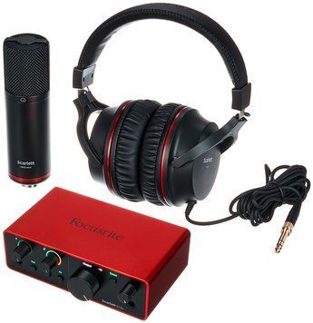 Комплект для звукозапису Focusrite Scarlett Solo Studio 4th Gen. 10416 фото