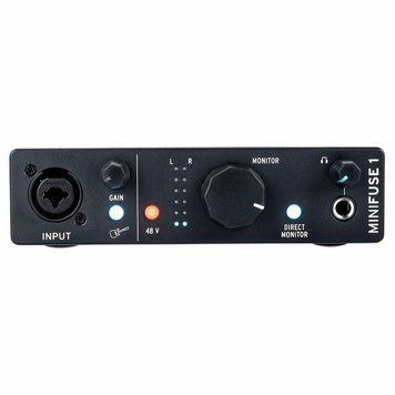 USB аудиоинтерфейс Arturia MiniFuse 1 Black 10529 фото
