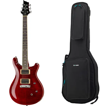 Електрогітара Harley Benton CST-24 Bl. Ch. Flame Bundle A58 фото
