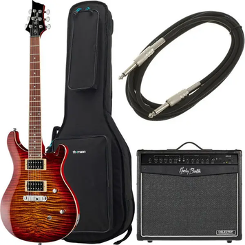 Електрогітара Harley Benton CST-24 Paradise Flame Bundle A61 фото