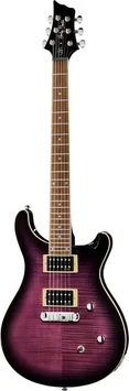 Електрогітара Harley Benton CST-24 Purple Burst A63 фото