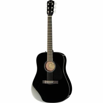 Акустична гітара Fender CD-60 DREAD V3 Black 10696 фото