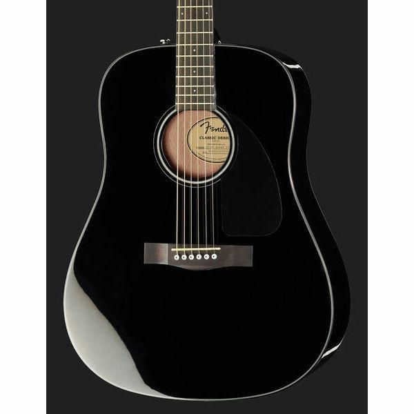 Акустическая гитара Fender CD-60 DREAD V3 Black 10696 фото