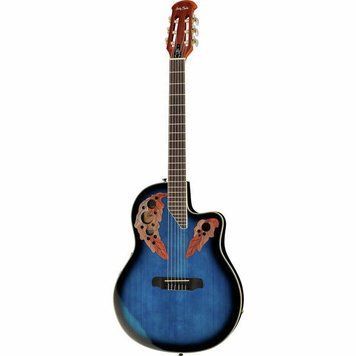 Електроакустична гітара Harley Benton HBO-850 Classic Blue 410214 фото
