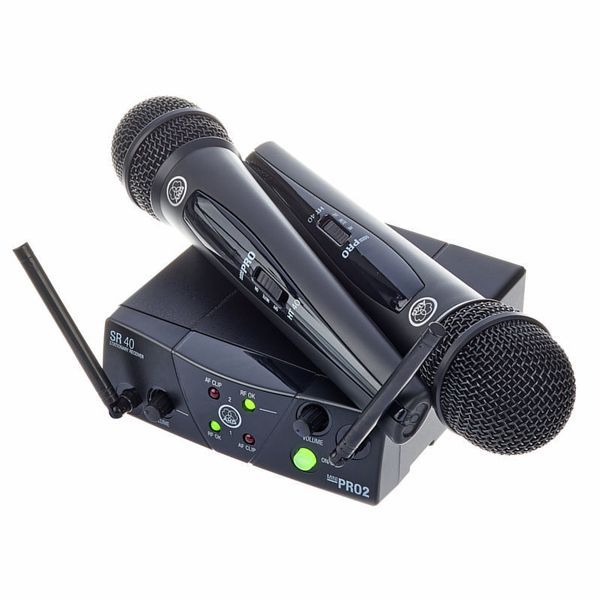 Микрофонная радиосистема AKG WMS 40 Mini Dual Vocal 10270 фото