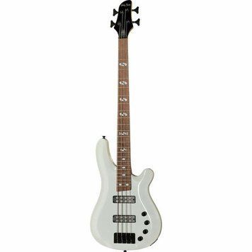 Бас гитара Harley Benton B-450 White Progressive Serie 317310 фото