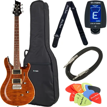 Harley Benton CST-24T Amber Stripes Bundle А91 фото