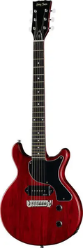 Harley Benton DC-Junior Faded Cherry 480973 фото
