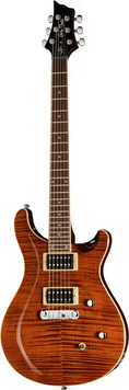 Електрогітара Harley Benton CST-24 Amber Stripes A51 фото