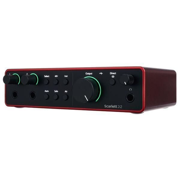 Аудіоінтерфейс Focusrite Scarlett 2i2 4th Generation 10604 фото