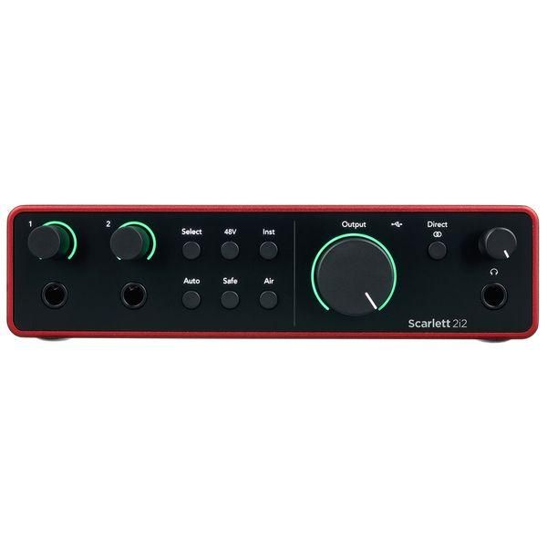 Аудіоінтерфейс Focusrite Scarlett 2i2 4th Generation 10604 фото