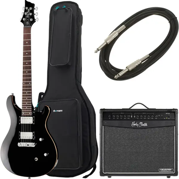 Електрогітара Harley Benton CST-24 BK Bundle А56 фото